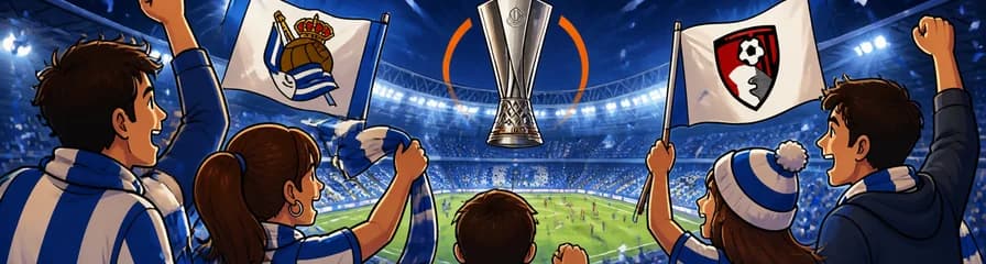 Partido de la UEFA Europa League: Real Sociedad contra AFC Bournemouth