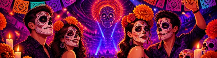 Celebración del Día de Muertos en Teatro Kapital