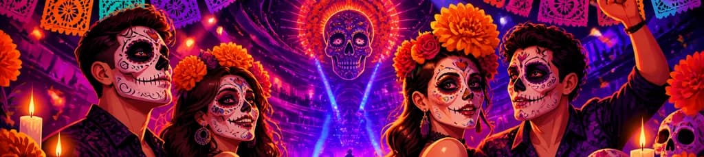 Celebración del Día de Muertos en Teatro Kapital