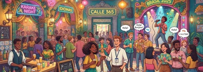 Noche de Karaoke e Intercambio Lingüístico con Entrada Gratuita en CALLE 365