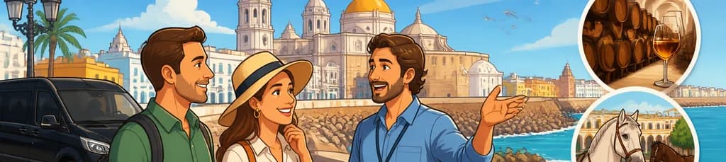 Viaje Privado de un Día a Cádiz desde Sevilla