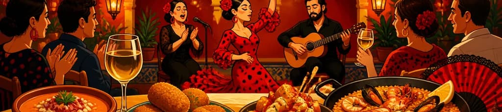 Velada Flamenca: Cena y Espectáculo Inolvidable