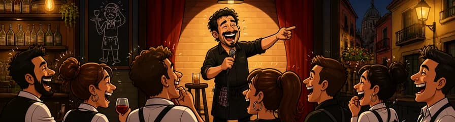 Comedia "La Noche de los Camareros" en el barrio de La Latina