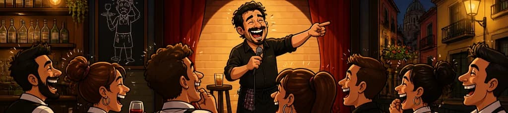 Comedia "La Noche de los Camareros" en el barrio de La Latina
