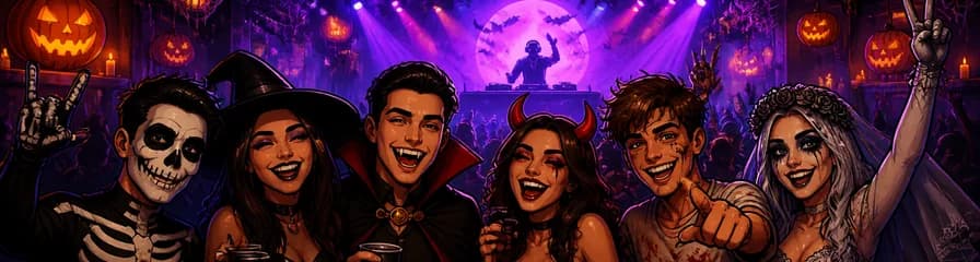 Fiesta de Halloween para mayores de 16 años el viernes 23 de octubre