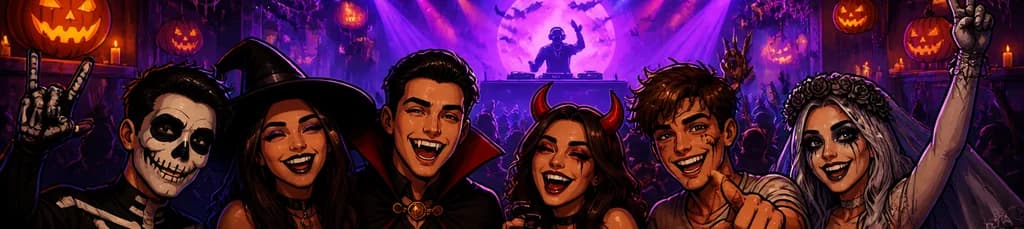 Fiesta de Halloween para mayores de 16 años el viernes 23 de octubre