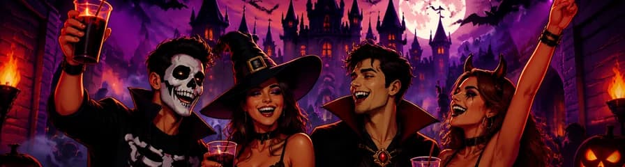 Noche de Halloween en el castillo embrujado: fiesta para mayores de 18 años, sábado 24 de octubre