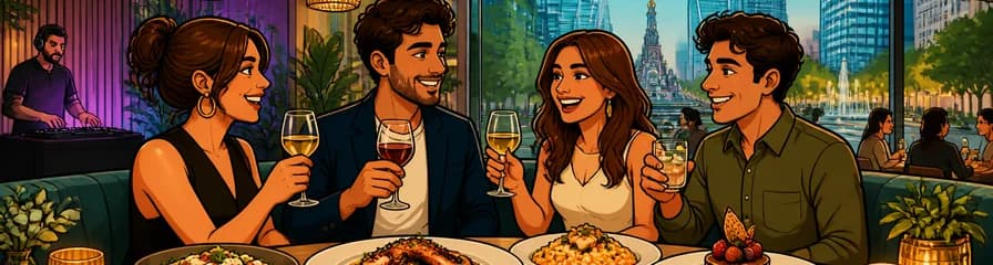 Experiencia gastronómica con menú completo en Marieta, Paseo de la Castellana, Madrid