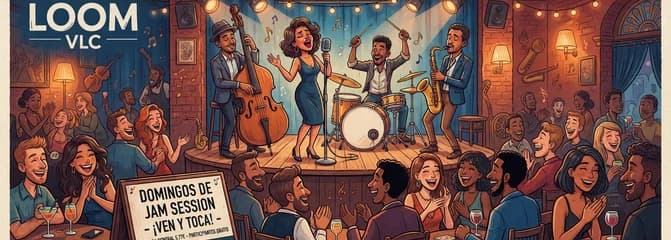 Sesión de Jazz en LOOM: Jam Session Dominical