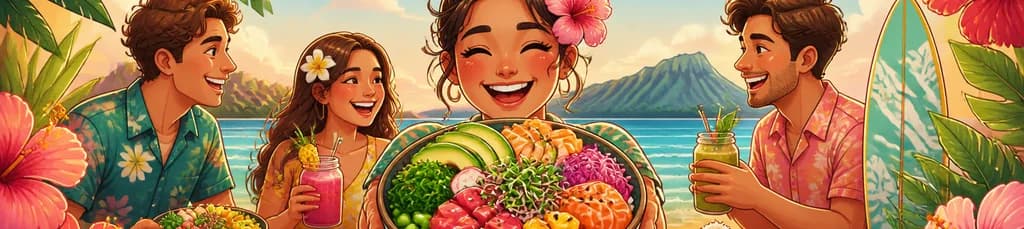 Embárcate en un viaje culinario a Hawái con Aloha Poké