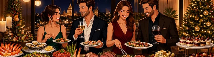 Cena buffet exclusiva de Nochebuena en Inhala Hotel Garden 2026