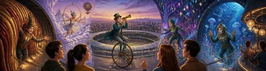 El Bernabéu Skywalk, una visión del Cirque Du Soleil