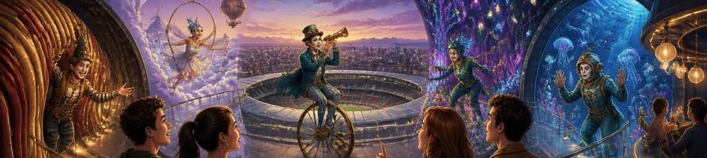 El Bernabéu Skywalk, una visión del Cirque Du Soleil