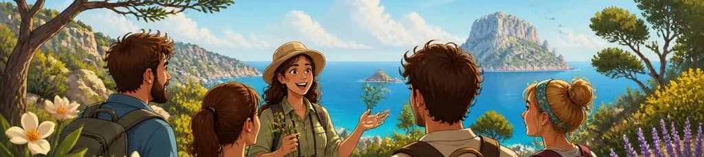 Explora la belleza oculta de Ibiza con caminatas naturales guiadas