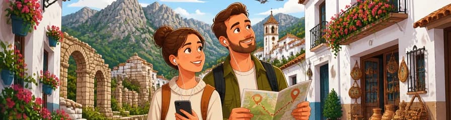 Paseo peatonal autoguiado por la espléndida Grazalema