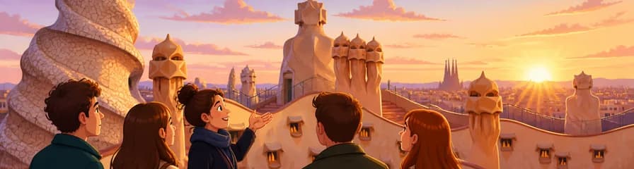 Acceso matutino exclusivo a La Pedrera - Casa Milà al amanecer