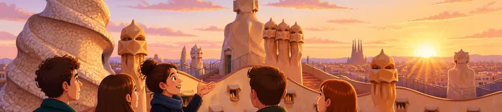 Acceso matutino exclusivo a La Pedrera - Casa Milà al amanecer