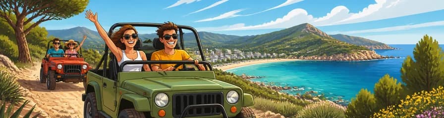 Recorridos en minijeep por Cala Millor y Cala Bona: ¡una experiencia inolvidable!