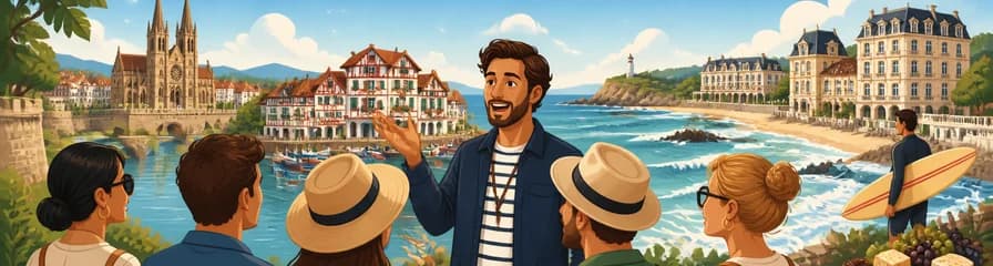 Aventura cultural privada por Bayona, Biarritz y San Juan de Luz, con salida desde San Sebastián