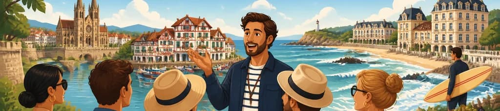 Aventura cultural privada por Bayona, Biarritz y San Juan de Luz, con salida desde San Sebastián