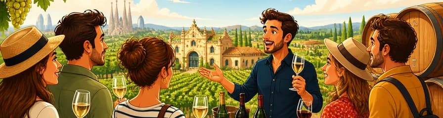 Experiencia enológica: recorrido por bodegas de cava y vino desde Barcelona