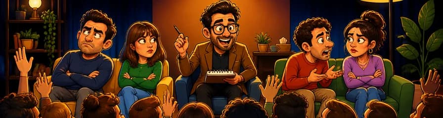 Therapy Out Loud: Comedia en vivo explorando la terapia de pareja