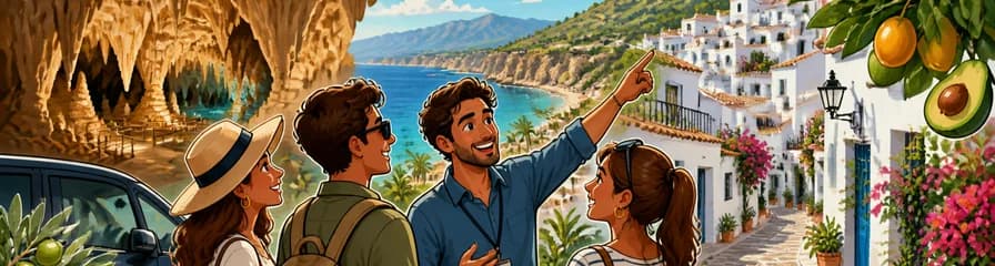 Viaje exclusivo de un día a Nerja y Frigiliana partiendo desde Granada