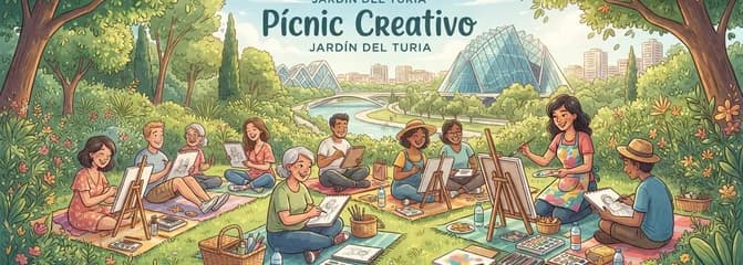 Pícnic Creativo en el Jardín del Turia