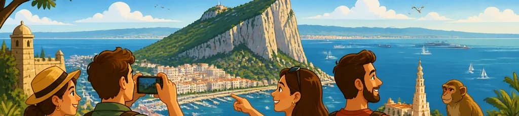 Viaje de un día completo a Gibraltar partiendo de Sevilla