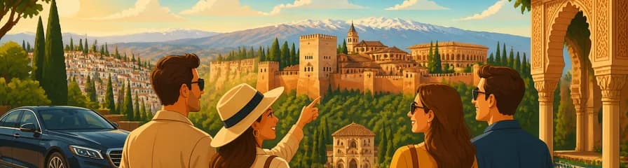 Escapada privada de lujo de 2 días a Granada y La Alhambra desde Madrid
