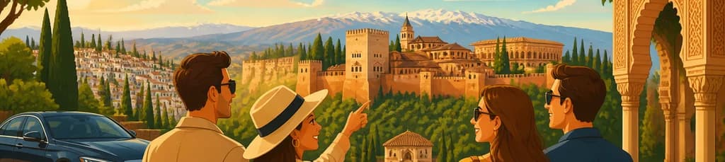 Escapada privada de lujo de 2 días a Granada y La Alhambra desde Madrid
