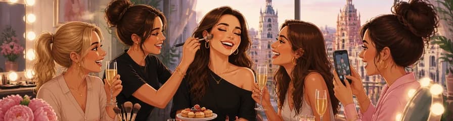 Disfruta de una celebración privada de belleza entre amigas: GLOW UP by CALA en Madrid