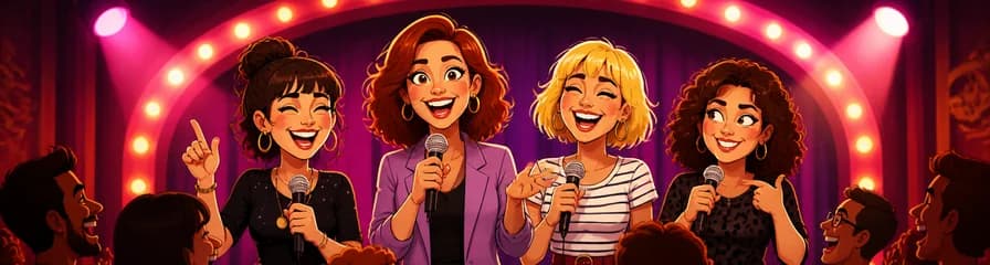 Noche de Damas: un espectáculo de monólogos de comedia en el Teatro Soho Madrid