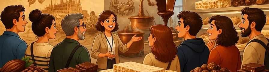 Recorrido grupal por el Museo del Turrón y el Chocolate de Barcelona
