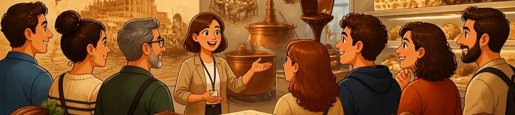 Recorrido grupal por el Museo del Turrón y el Chocolate de Barcelona
