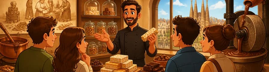 El Museo del Turrón y el Chocolate de Torrons Vicens en Barcelona