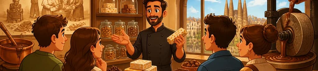 El Museo del Turrón y el Chocolate de Torrons Vicens en Barcelona