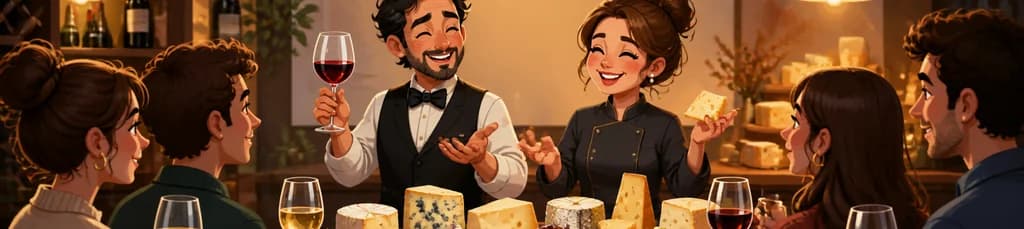 Experiencia de Maridaje: Vinos y Quesos Artesanales
