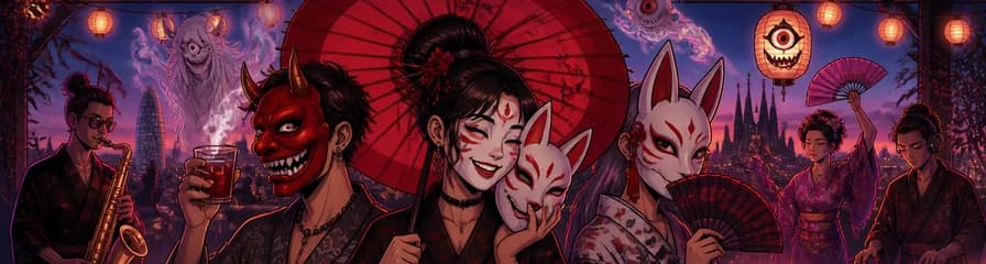 Tardeo de Halloween Yōkai presentado por CHIMÚ