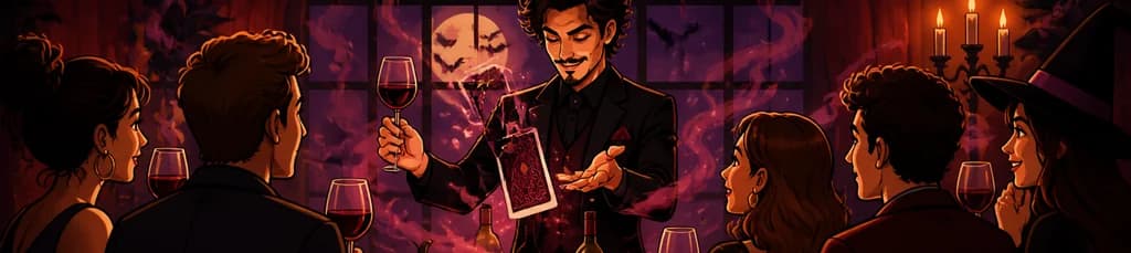 Hallowine de Jean Leon: Una noche de misterio, vino y prestidigitación