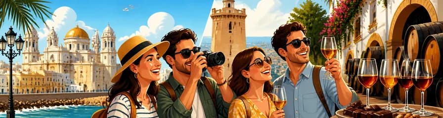 Escapada de diez horas a Cádiz y Jerez desde Sevilla con reportaje fotográfico de cortesía