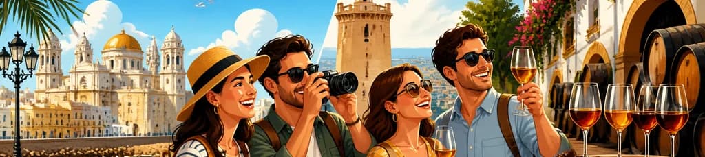 Escapada de diez horas a Cádiz y Jerez desde Sevilla con reportaje fotográfico de cortesía