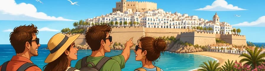 Descubre Peñíscola: Un viaje de un día desde Valencia para explorar su ciudad, castillo y playas