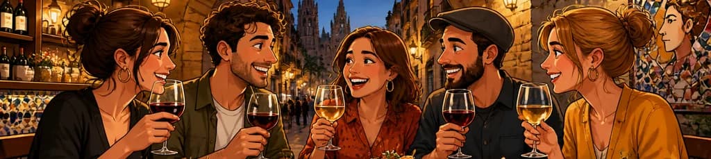 Saborea el Casco Antiguo de Barcelona: Una Experiencia de Tapas y Vino al Estilo Local