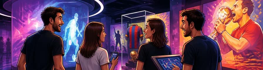 Experiencia Interactiva Inmersiva "Iniesta: El Juego Interior" en Barcelona