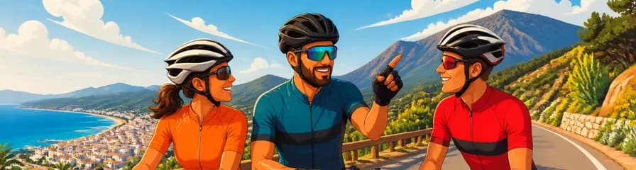 Tour guiado de ciclismo de carretera por Benalmádena los sábados