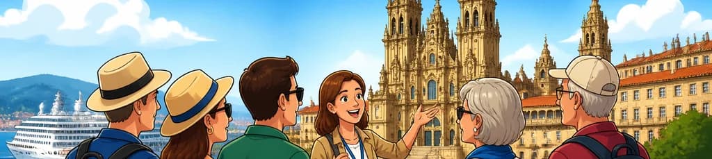 Viaje de un día completo a Santiago desde Vigo, exclusivo para pasajeros de crucero