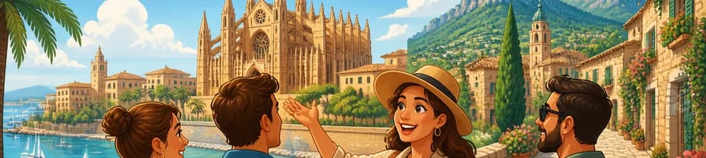 Recorrido Guiado de 4 Horas por Palma, su Catedral y Valldemossa