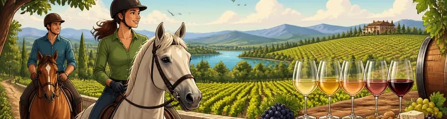 Aventura ecuestre y degustación de vinos en L'Empordà