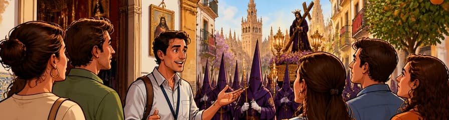 Recorrido privado a pie por la Semana Santa en Sevilla
